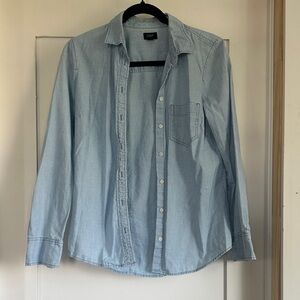 J. Crew Light Blue Casual Button Down Shirt